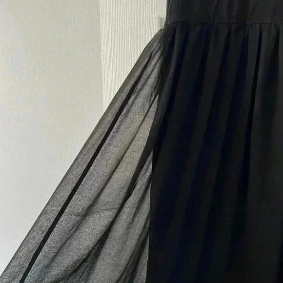 Black Maxi Sleeveless‎ Dress​​​​​​​​​​​​​​​ - Picture 3 of 3